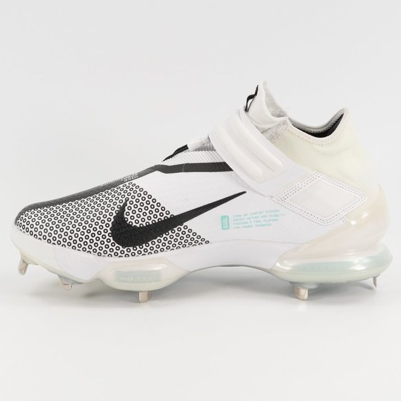 Nike Force Zoom Trout 7 \'White Black\' DC9904-103 Metal Baseball Cleats size 13 main image 5